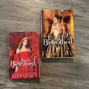 The Betrayed and The Betrothed Books by Kiera Cass